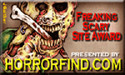 Freaking Scary Site Platinum Award