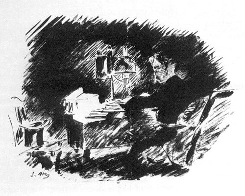 Illustration by Manet, no. 1