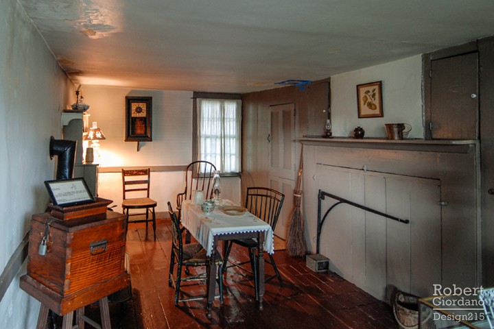 Poe Cottage in NYC, interior